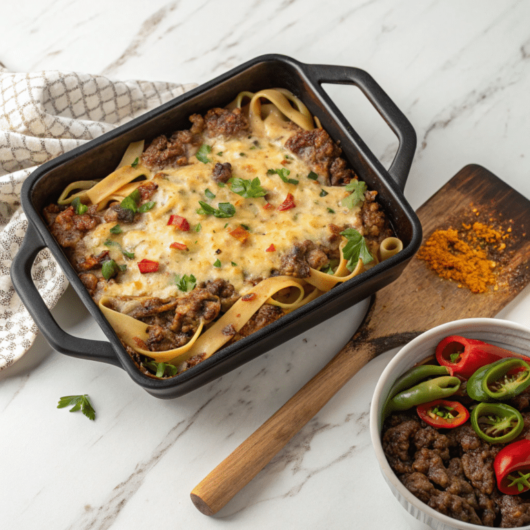 Beef Noodle Casserole Recipe