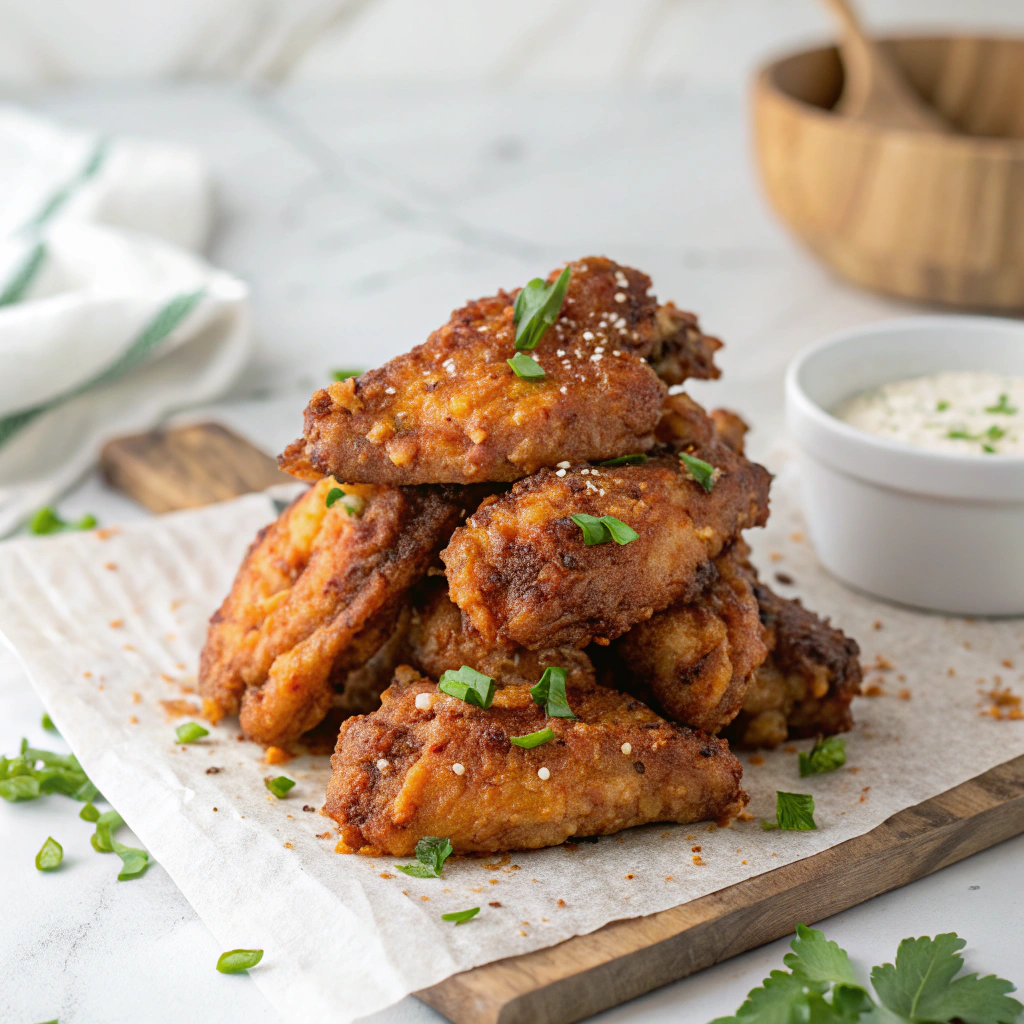 Crispy Baked Chicken Wings Recipe - Recipe Image