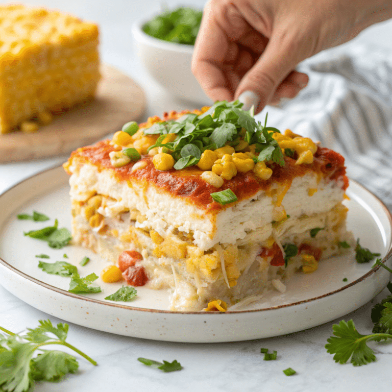 Sour Cream Chicken Enchilada Casserole Recipe