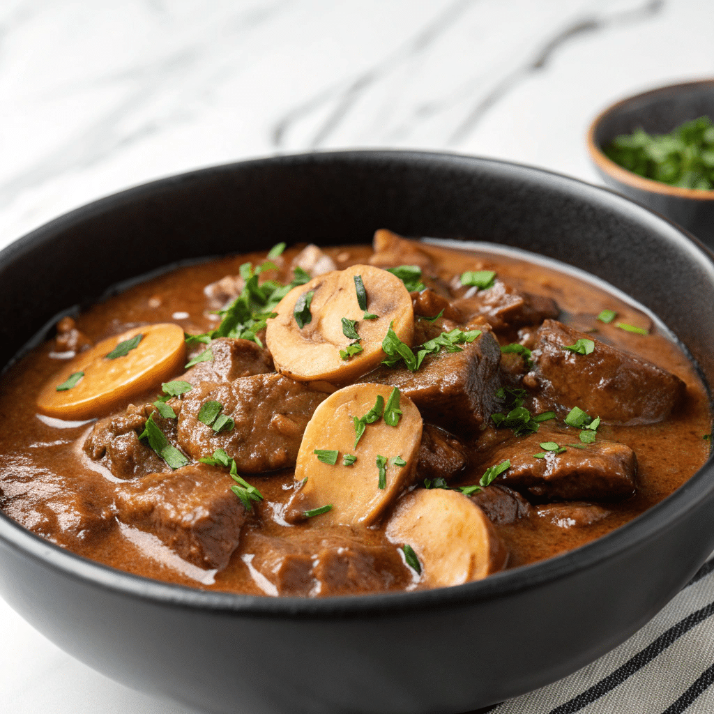 Slow Cooker Beef Stroganoff Recipe - Recipe Image