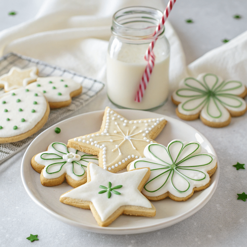 Soft Cut Out Sugar Cookies Recipe - Recipe Image