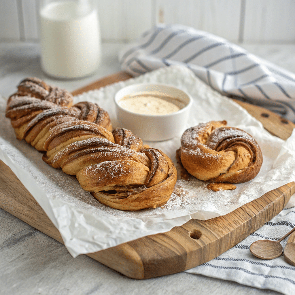Easy and Fast Cinnamon Twist Loaf Recipe - Recipe Image