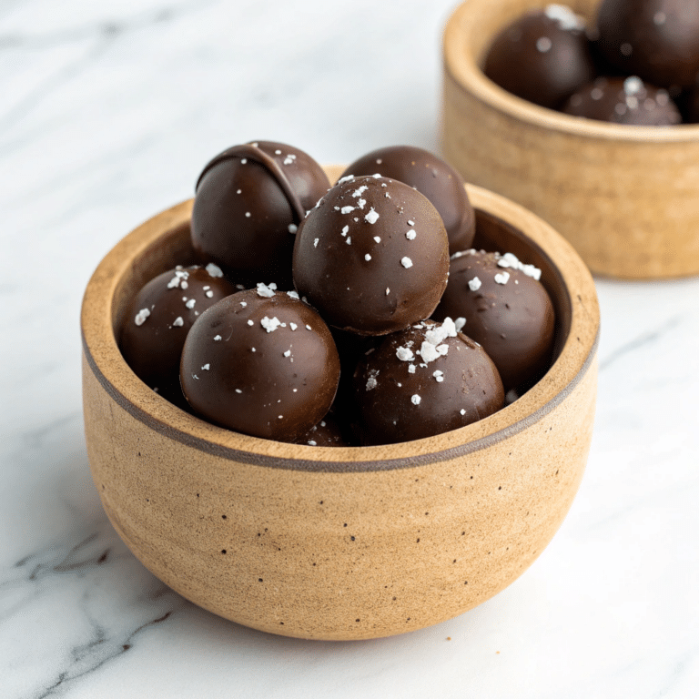 Chocolate Peanut Butter Balls Recipe