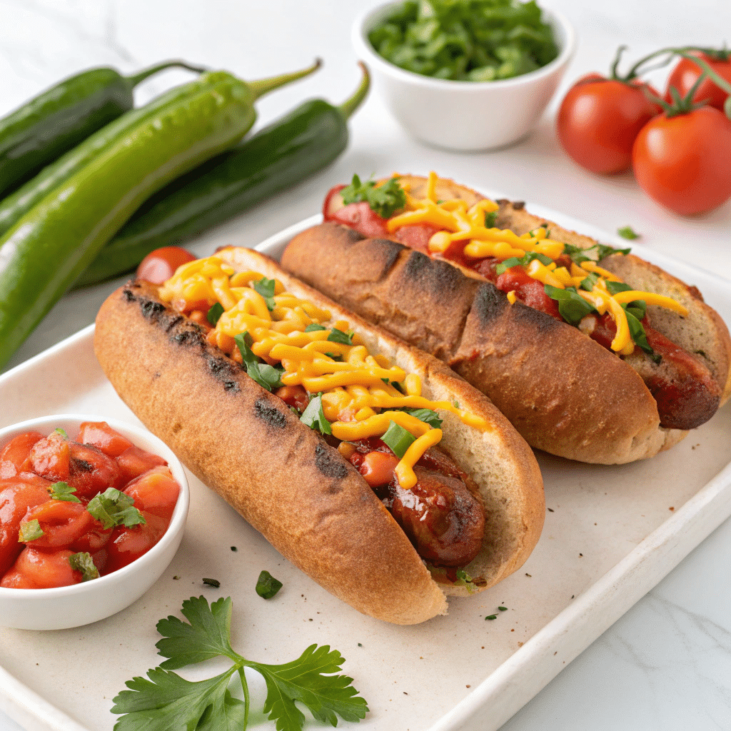 Air Fryer Grilled Cheese Hot Dogs: The Ultimate Comfort Food Recipe - Recipe Image