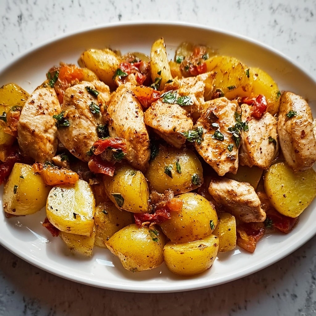 Easy Italian Chicken and Potatoes Recipe