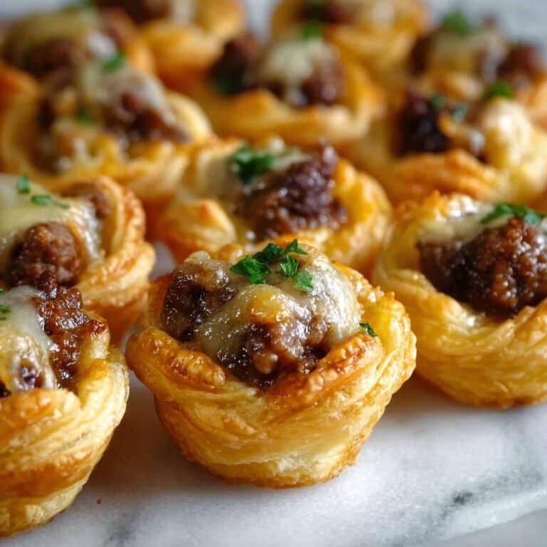 Sausage-Cheese Ball Biscuit Cups Recipe