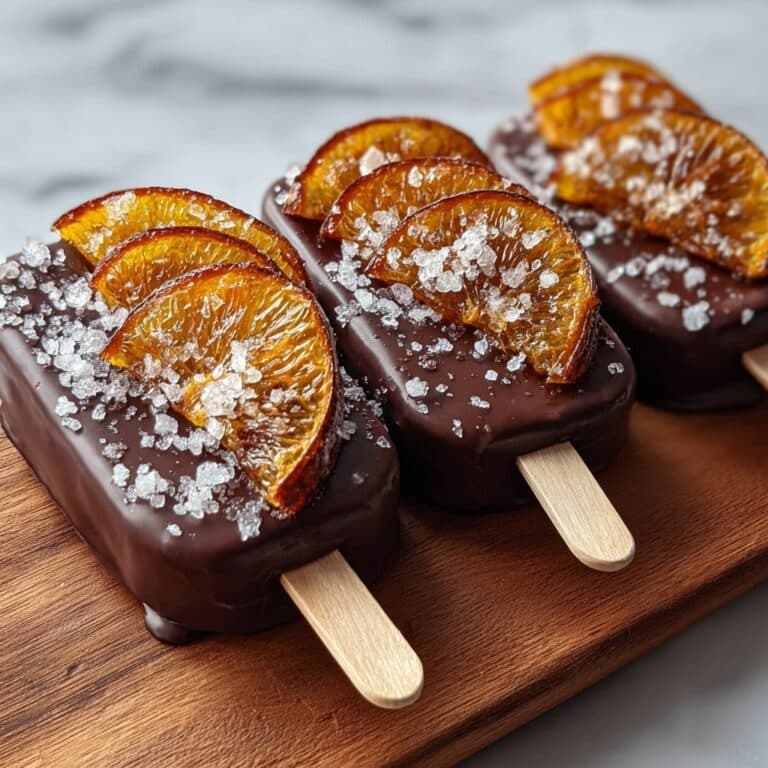 Candied Orange Hot Chocolate Stirrers Recipe