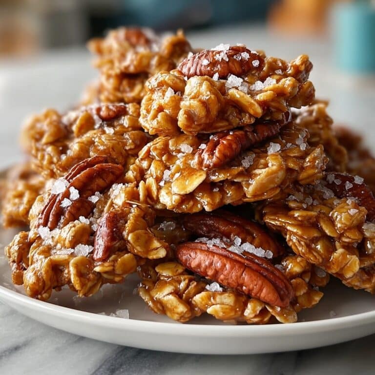 Salted Honey Granola Clusters Recipe