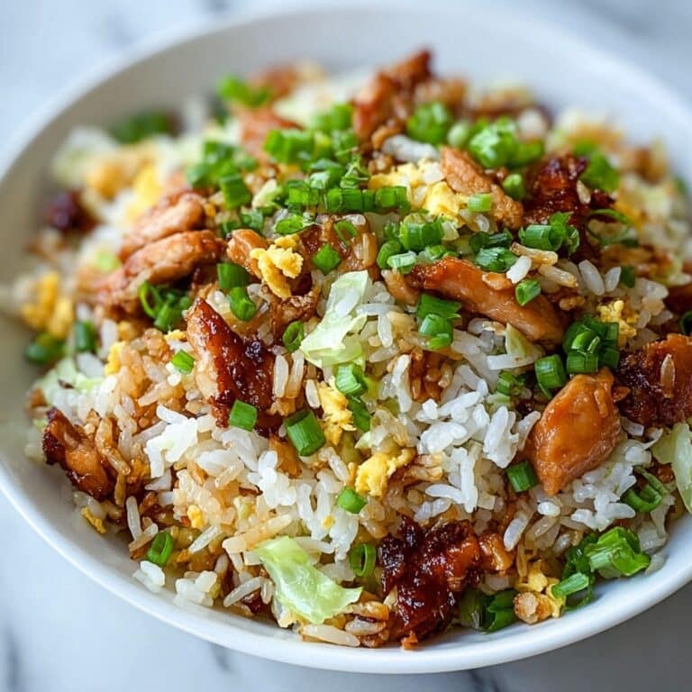 Egg Roll Fried Rice with Chicken Recipe