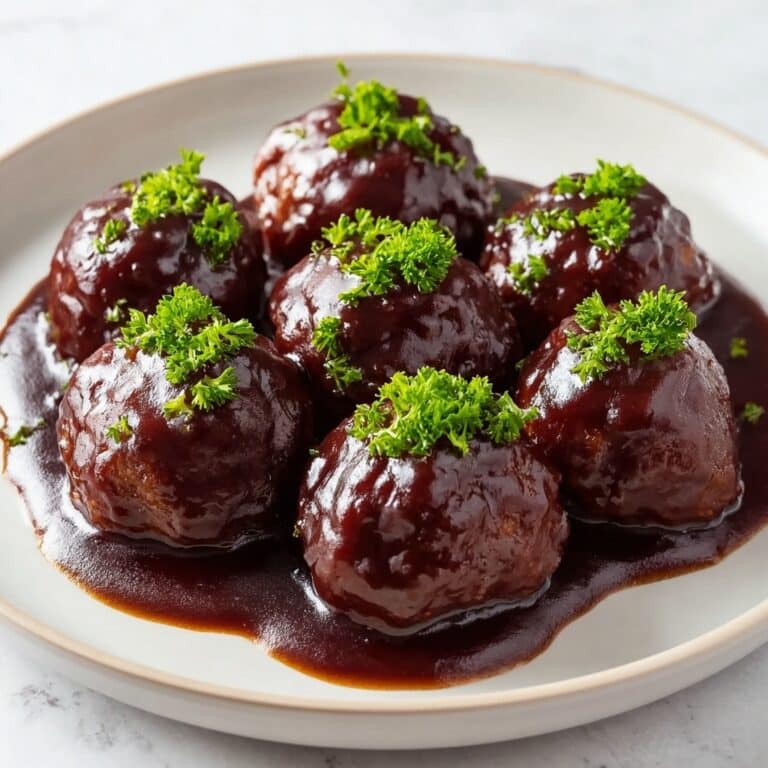 Viral Slow Cooker Cherry BBQ Meatballs Recipe