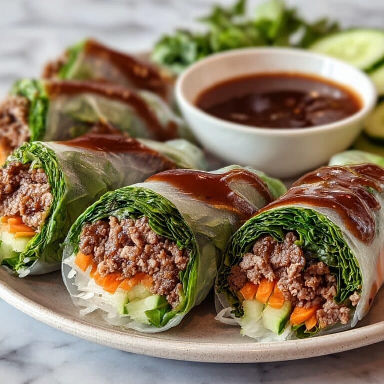 Thai Basil Beef Rolls Recipe