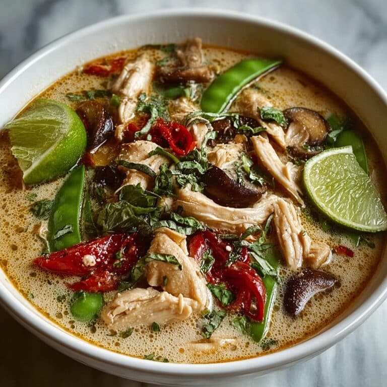 Thai Chicken Coconut Curry Soup Recipe