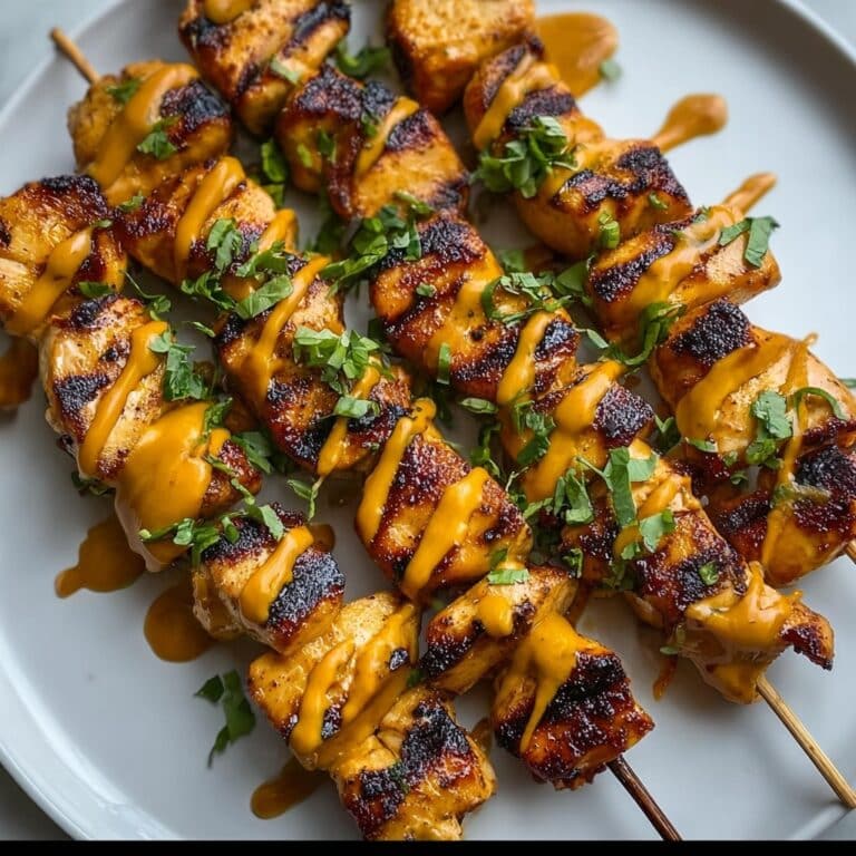 Peri Peri Chicken Skewers with Butter Sauce Recipe