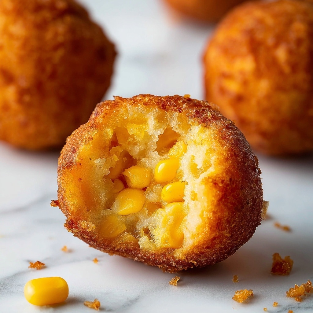 Crispy Golden Corn Nuggets Recipe - Recipe Image