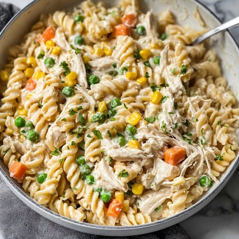 Chicken Pot Pie Pasta Recipe