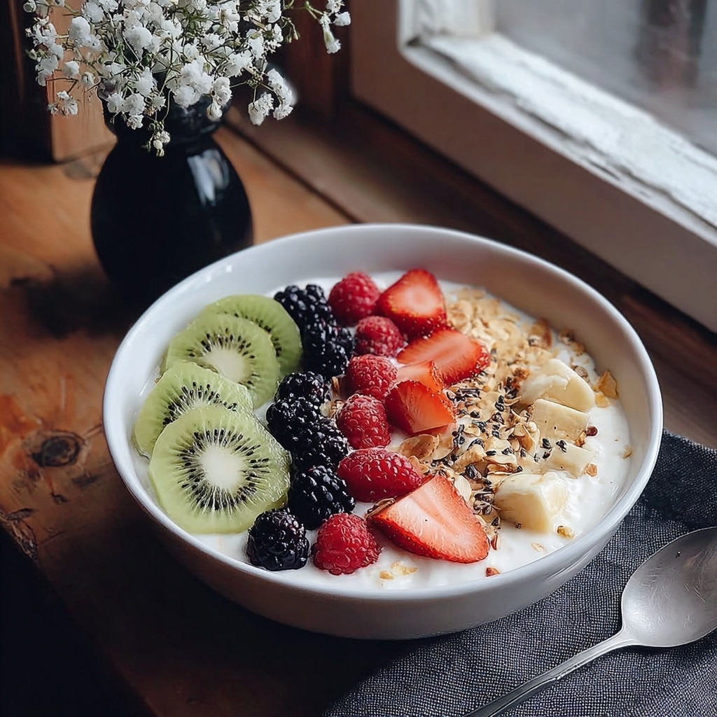 Breakfast Fruit Salad with Honey and Mint Recipe - Recipe Image