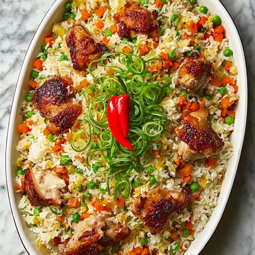 Jerk Chicken and Rice Recipe - Recipe Image