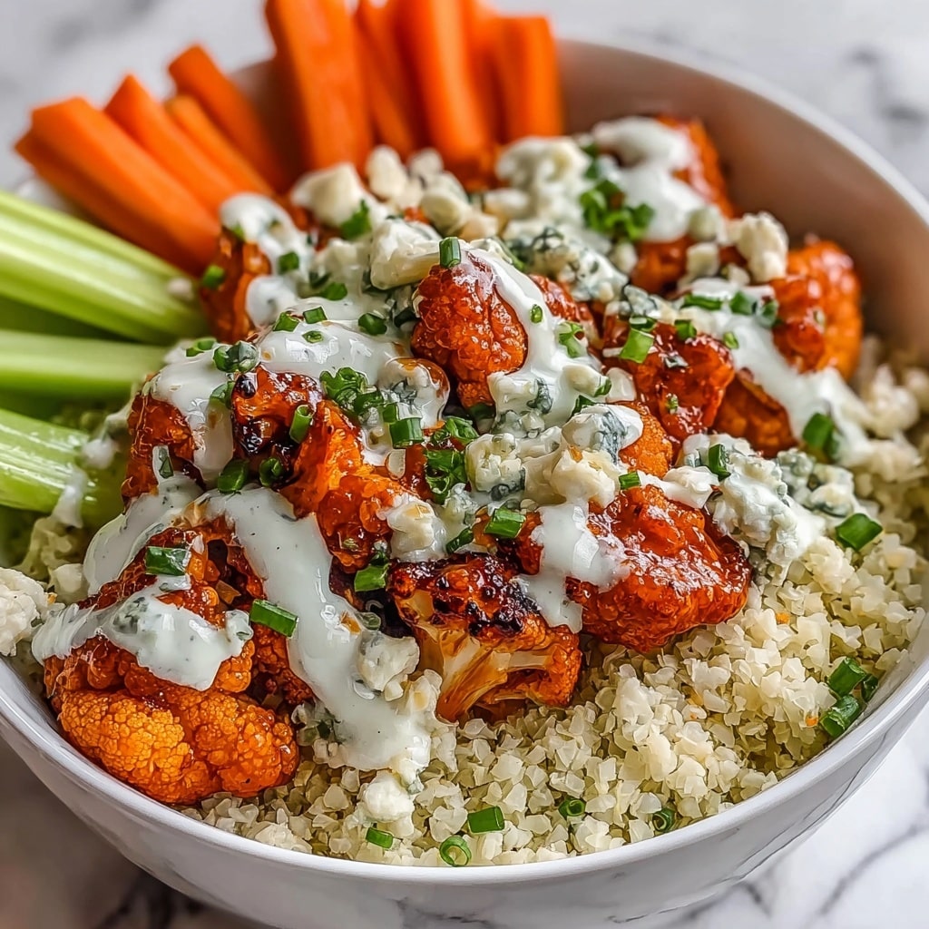 Keto Buffalo Chicken Cauliflower Recipe - Recipe Image