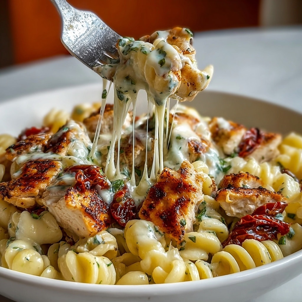 Pesto Chicken Chili Mac Recipe