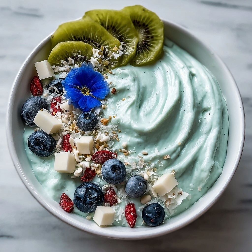 Whimsical Healthy Mermaid Smoothie Bowl Recipe - Recipe Image
