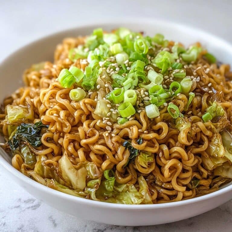 Fried Cabbage Ramen Stir-Fry Recipe