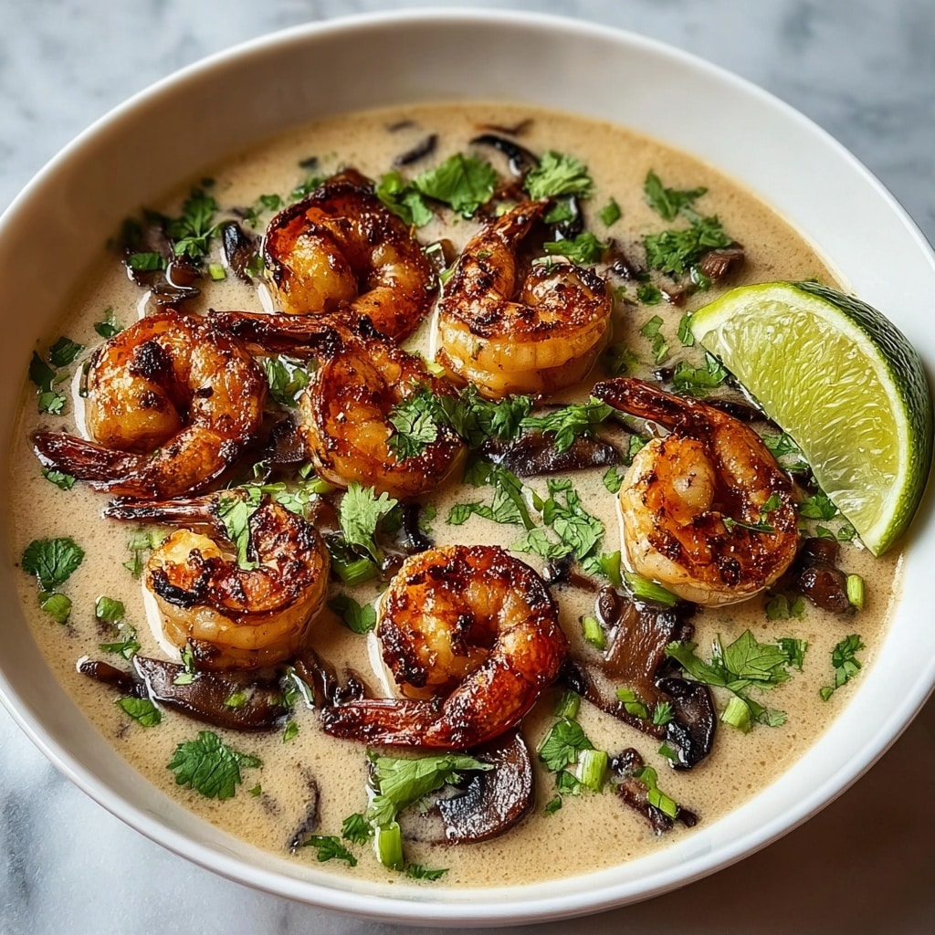 Thai Coconut Shrimp Soup Recipe