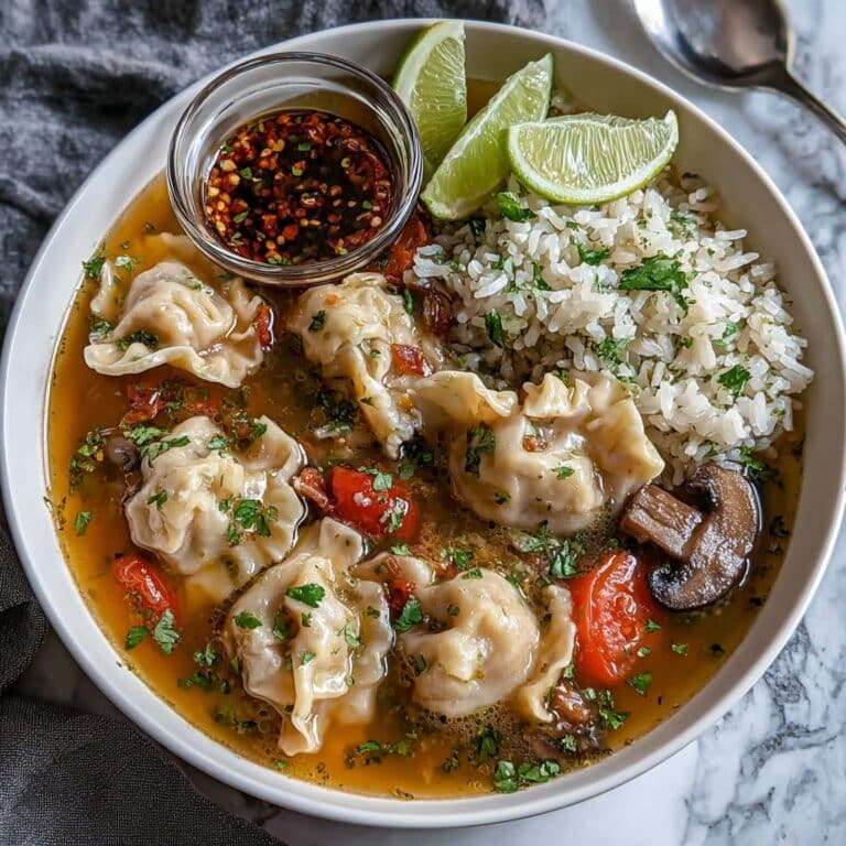 Tom Yum Wonton Soup Recipe