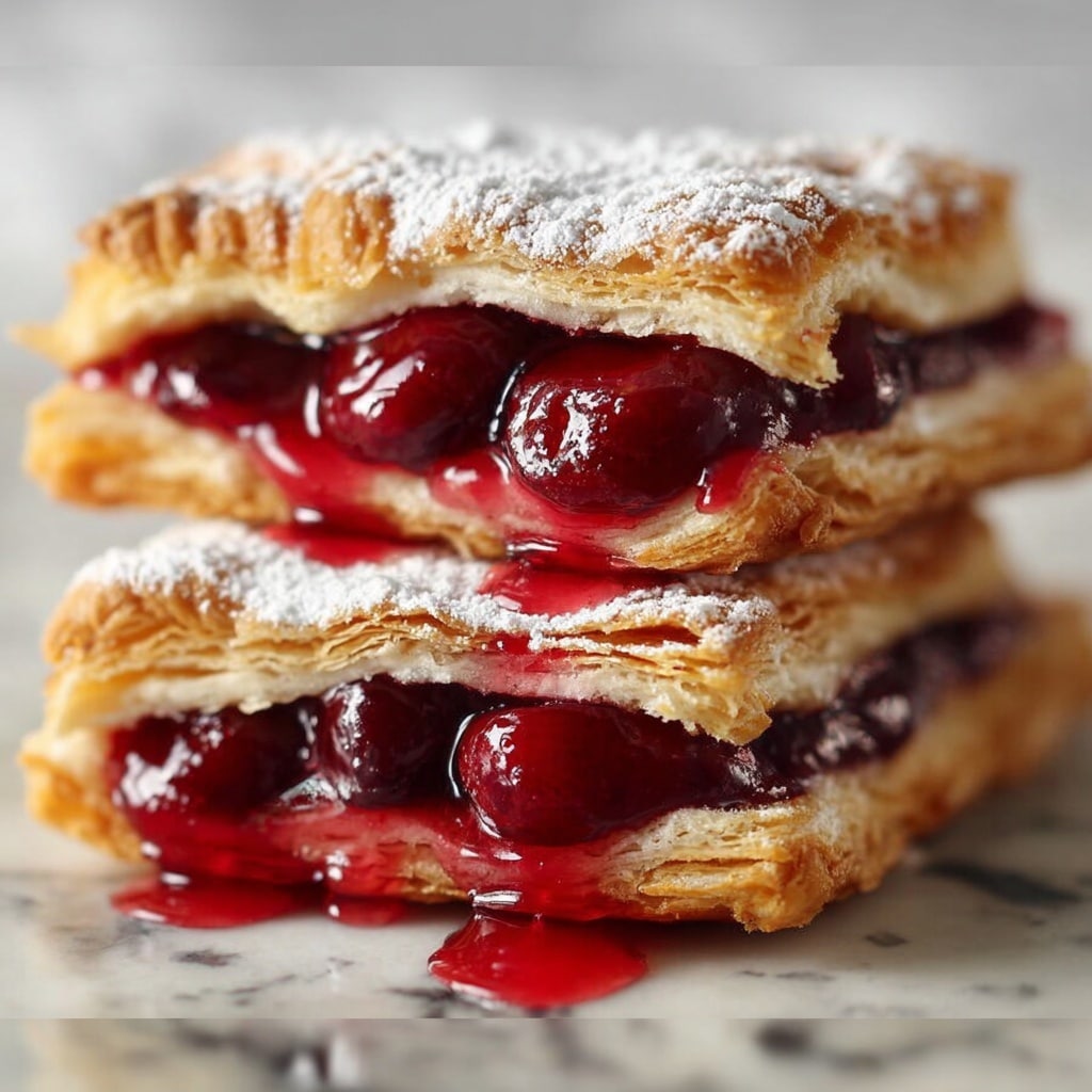 Cherry Pie Bites Recipe - Recipe Image