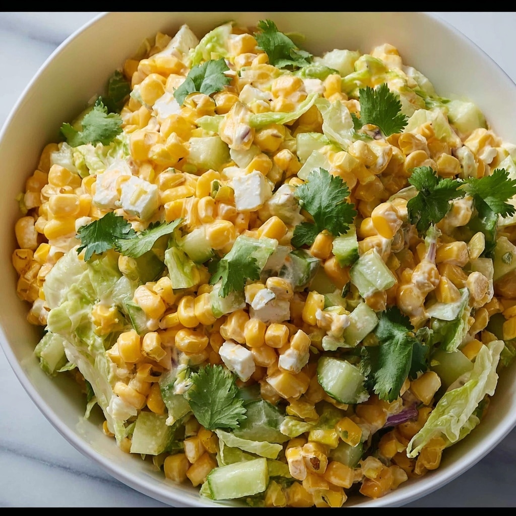 Jalapeno Corn Coleslaw : Bold and Flavorful Recipe - Recipe Image