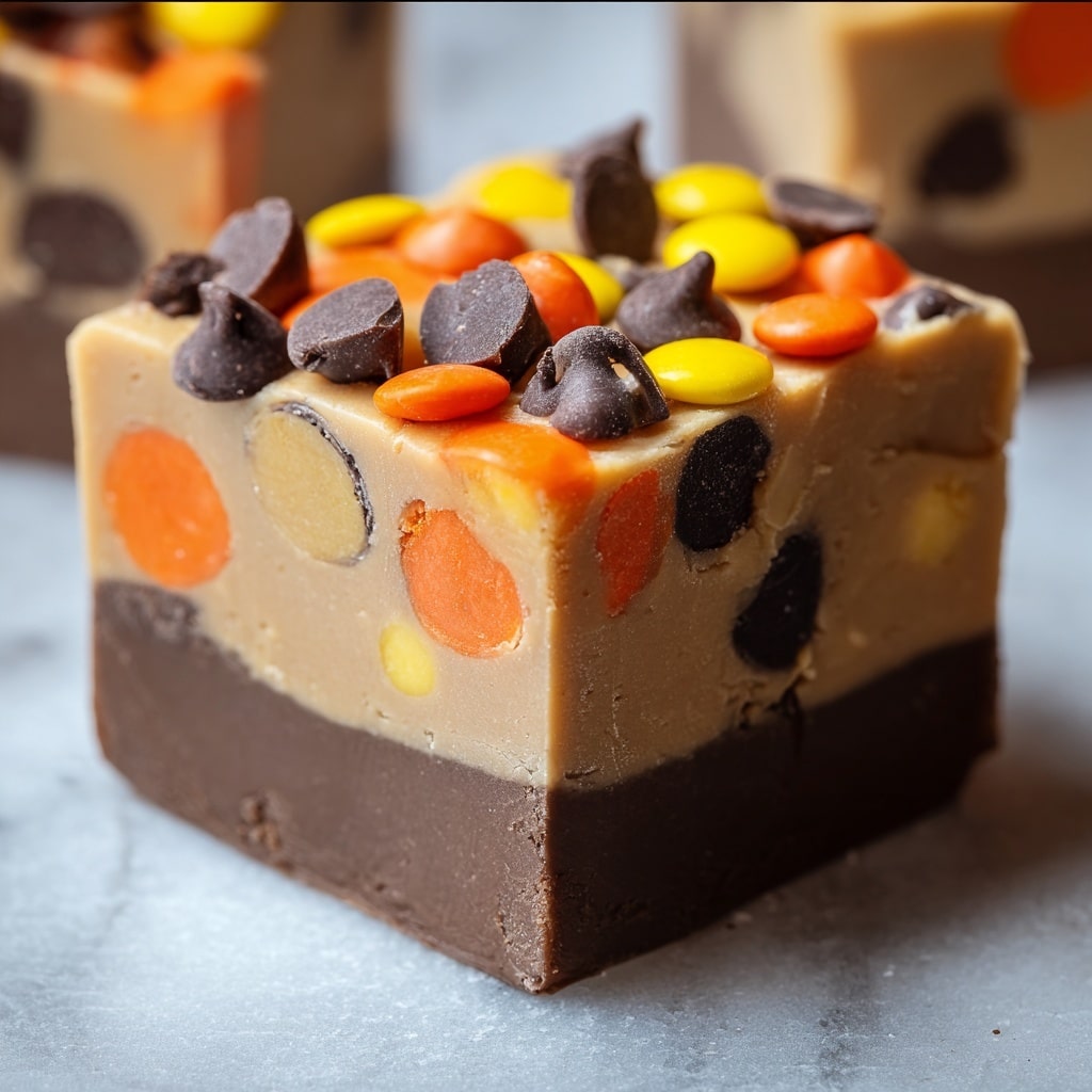 Butterfinger Reese's Fudge Recipe - Recipe Image