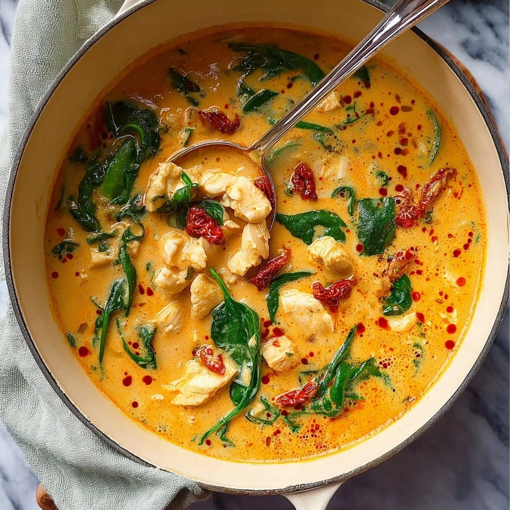 Marry Me Chicken Soup (Tuscan Style) Recipe - Recipe Image