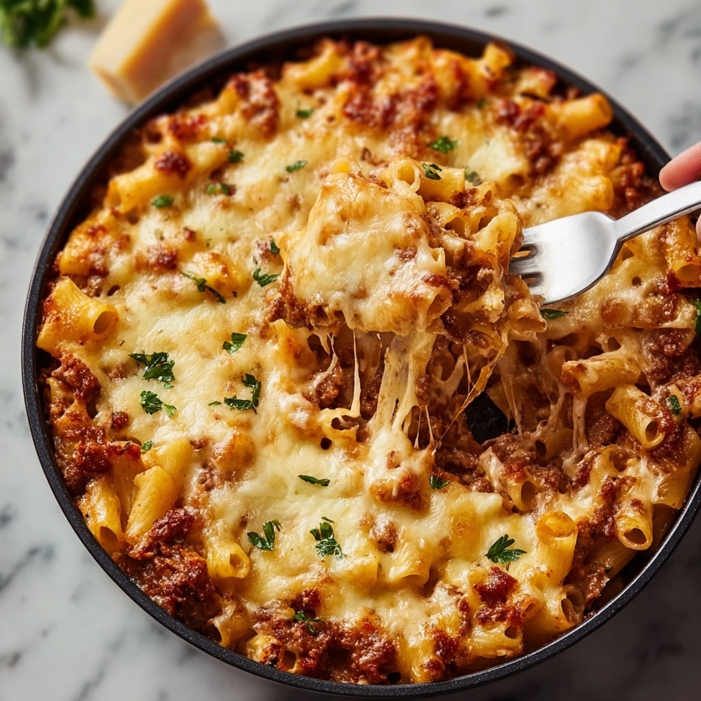 Pasta Pie Recipe - Recipe Image