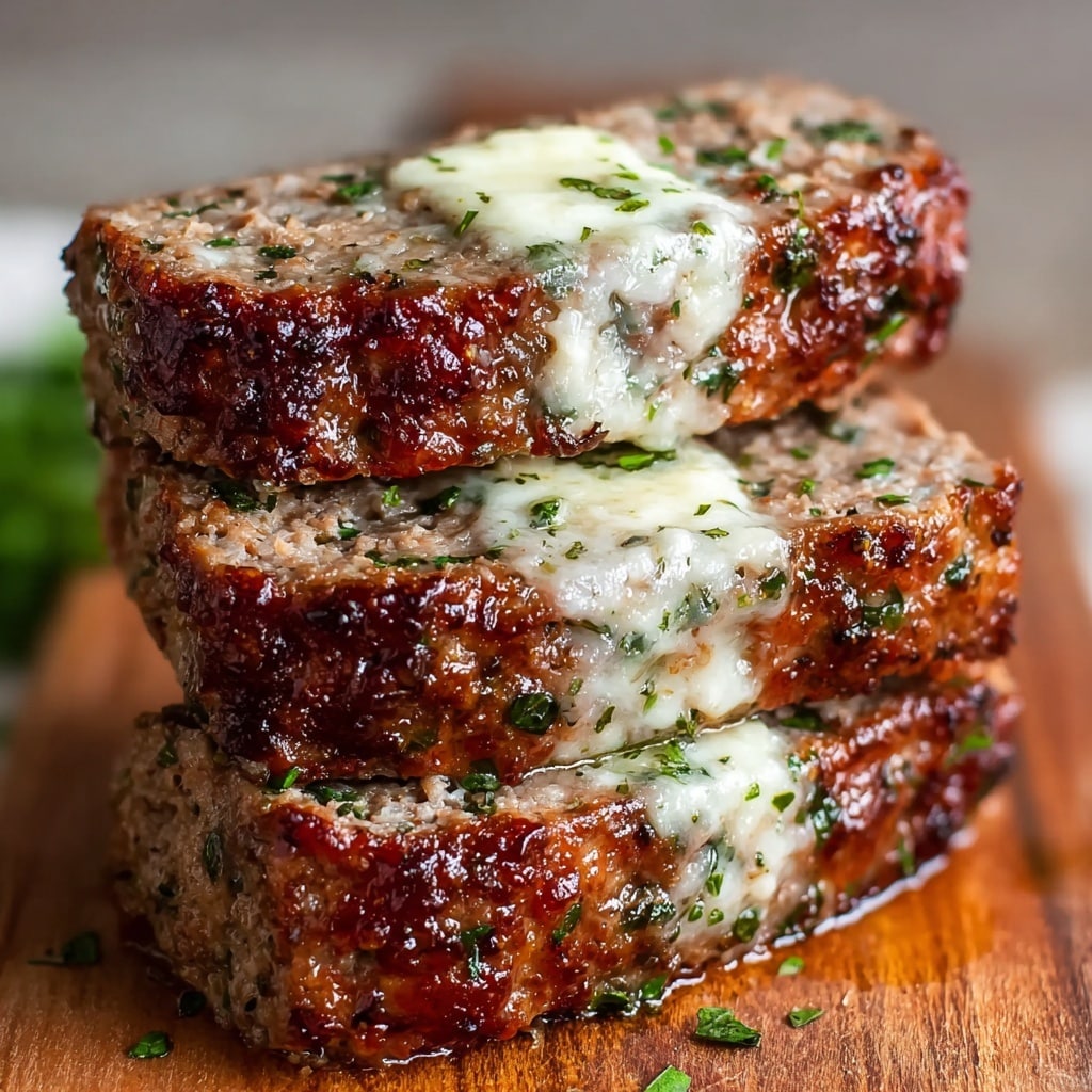 Garlic Parmesan Chicken Meatloaf Recipe - Recipe Image