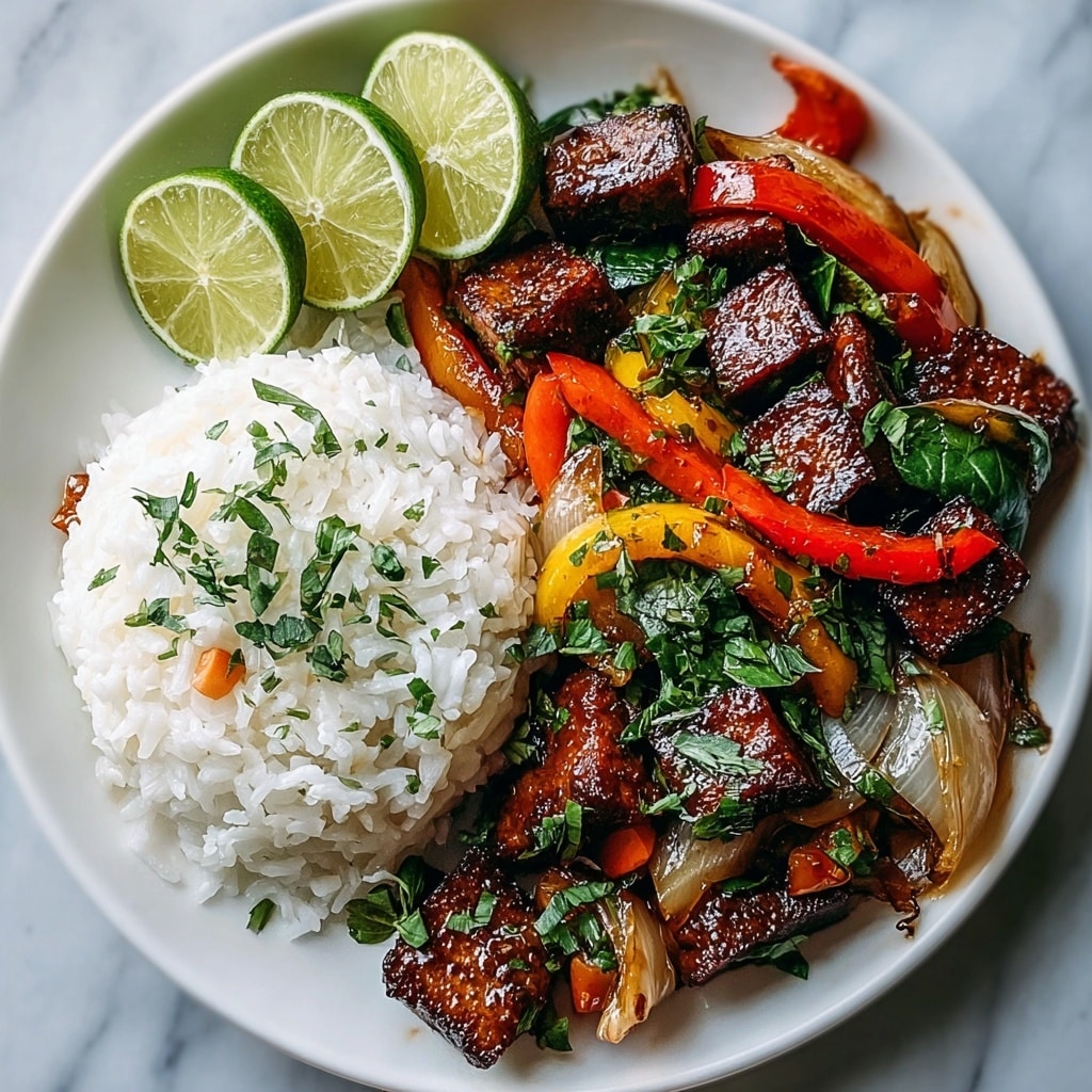 Vegan Thai Basil Tofu Stir-Fry Recipe - Recipe Image