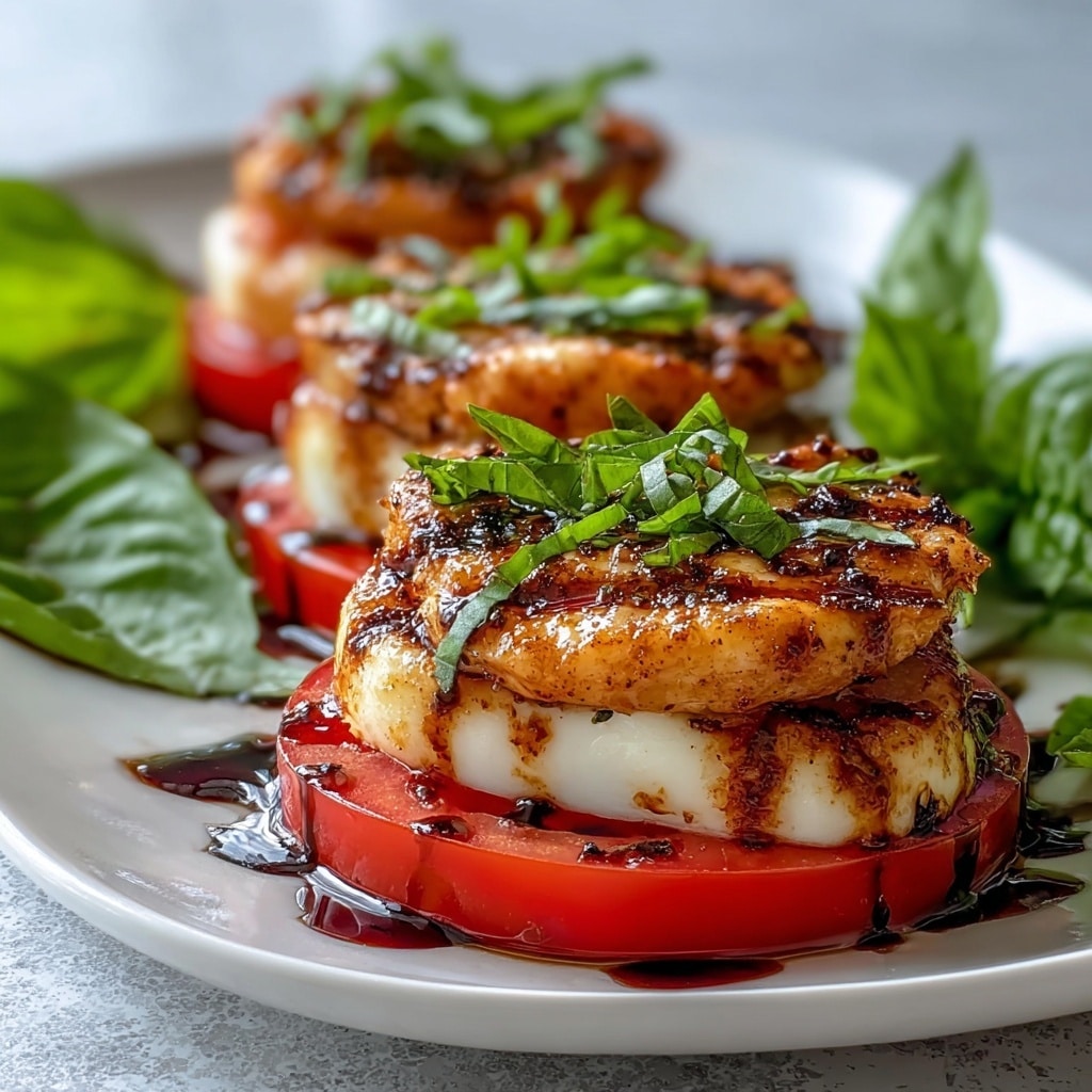 Grilled Chicken Caprese Salad Recipe - Recipe Image