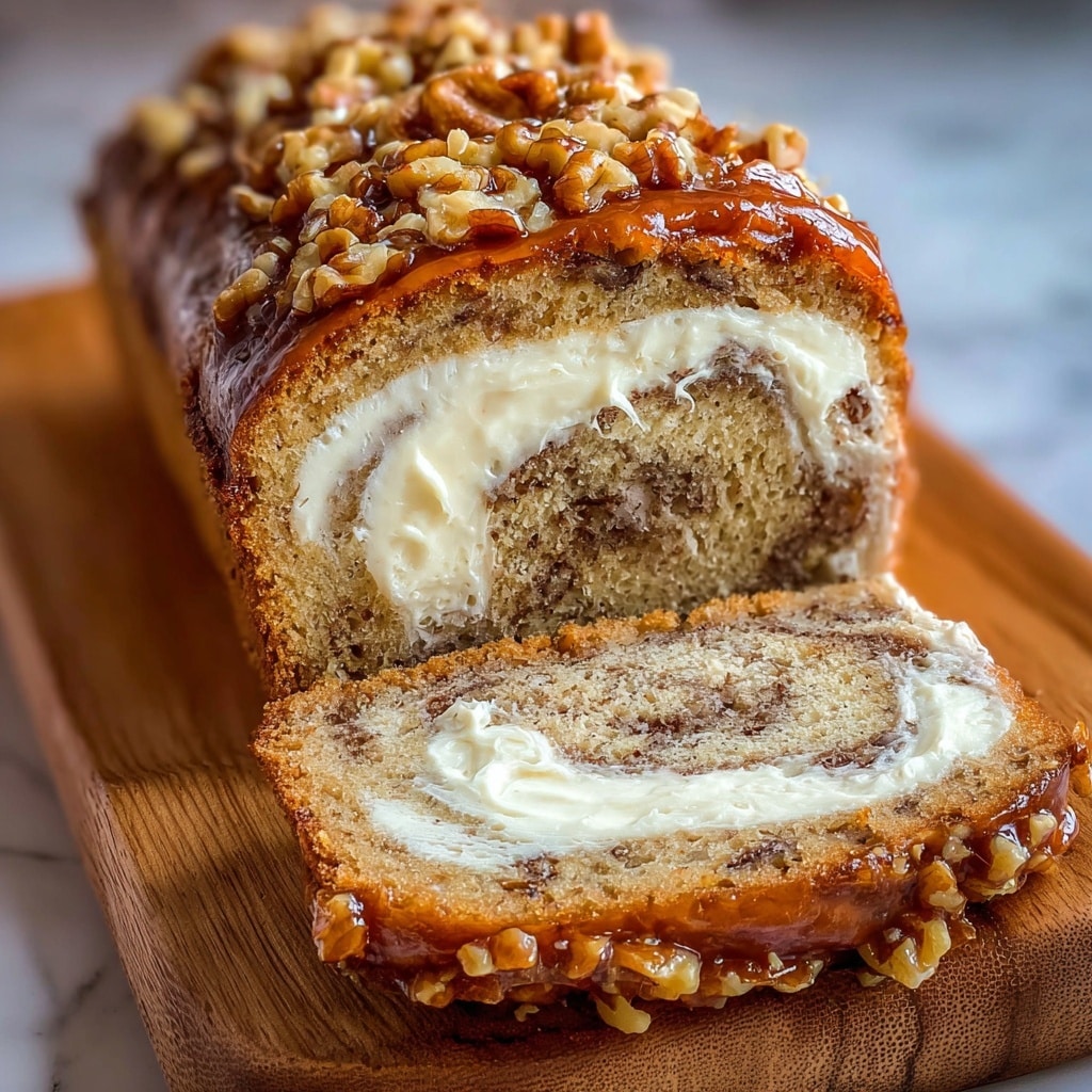 Cream Cheese Cinnamon Banana Protein Loaf Recipe - Recipe Image