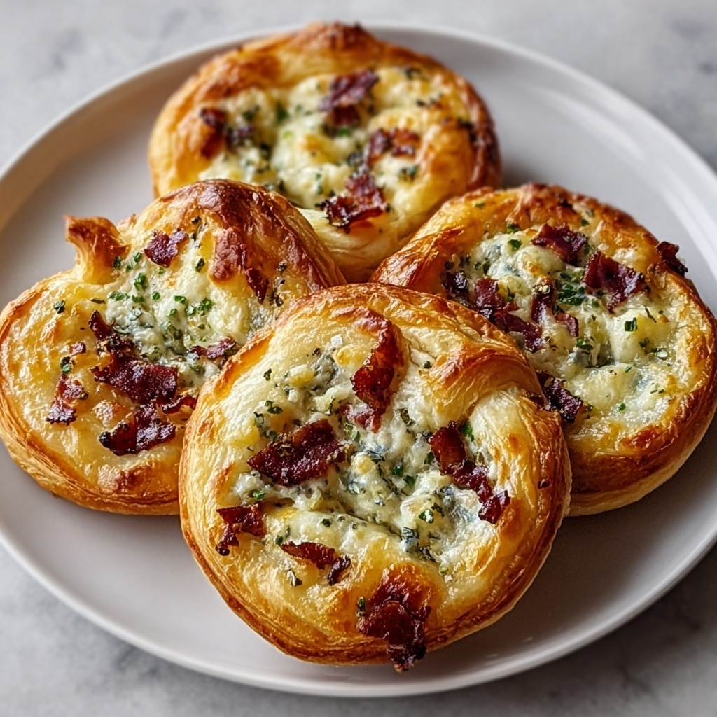 Pizza Roll Stuffed Garlic Knots Recipe - Recipe Image