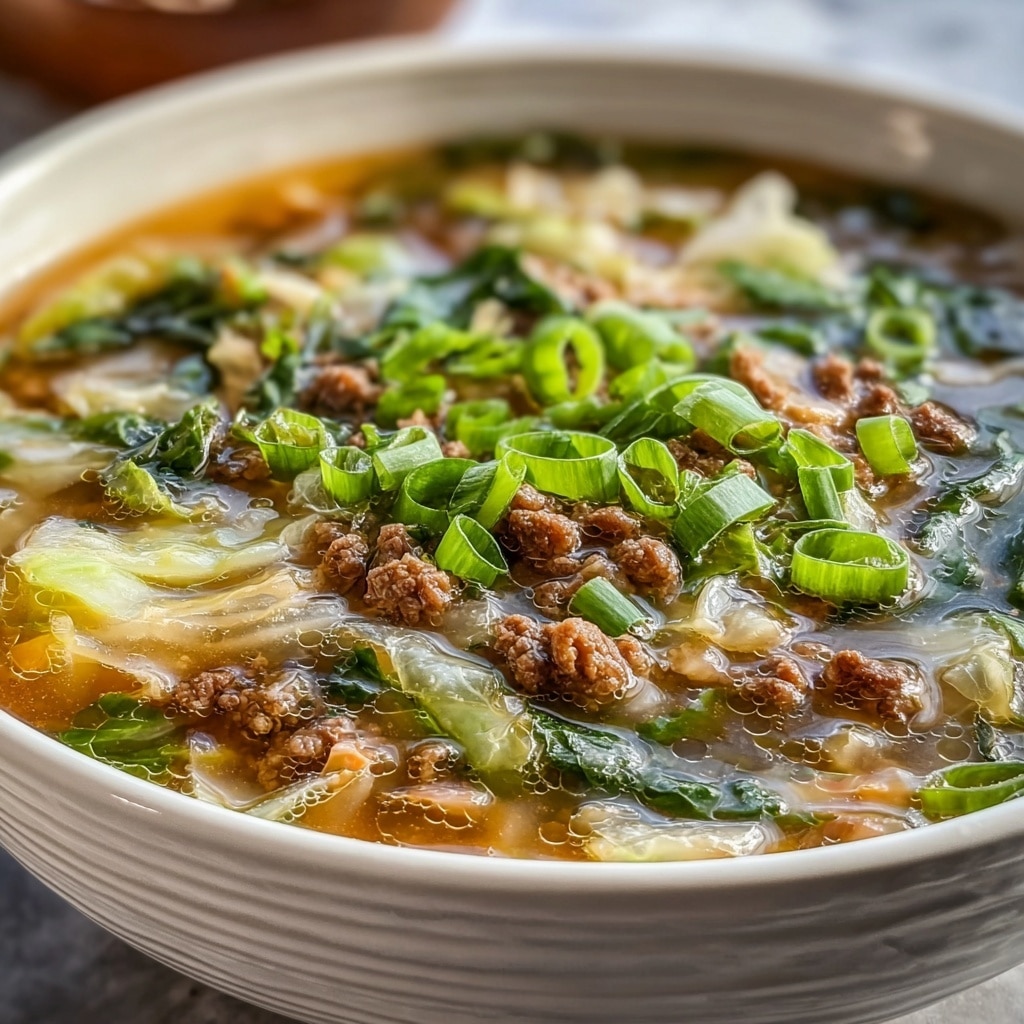 One-Pot Egg Roll Soup Recipe - Recipe Image
