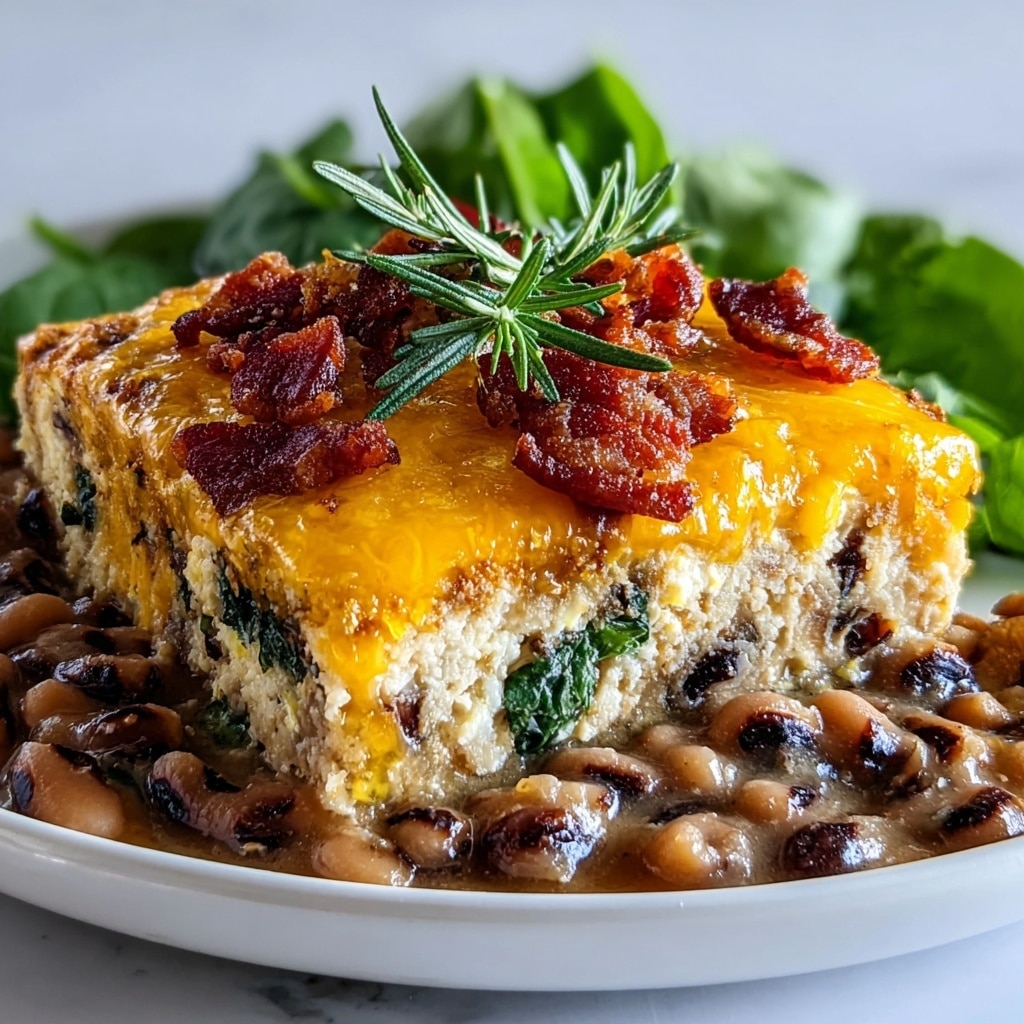 Tex Mex Black Eyed Pea Casserole Recipe - Recipe Image