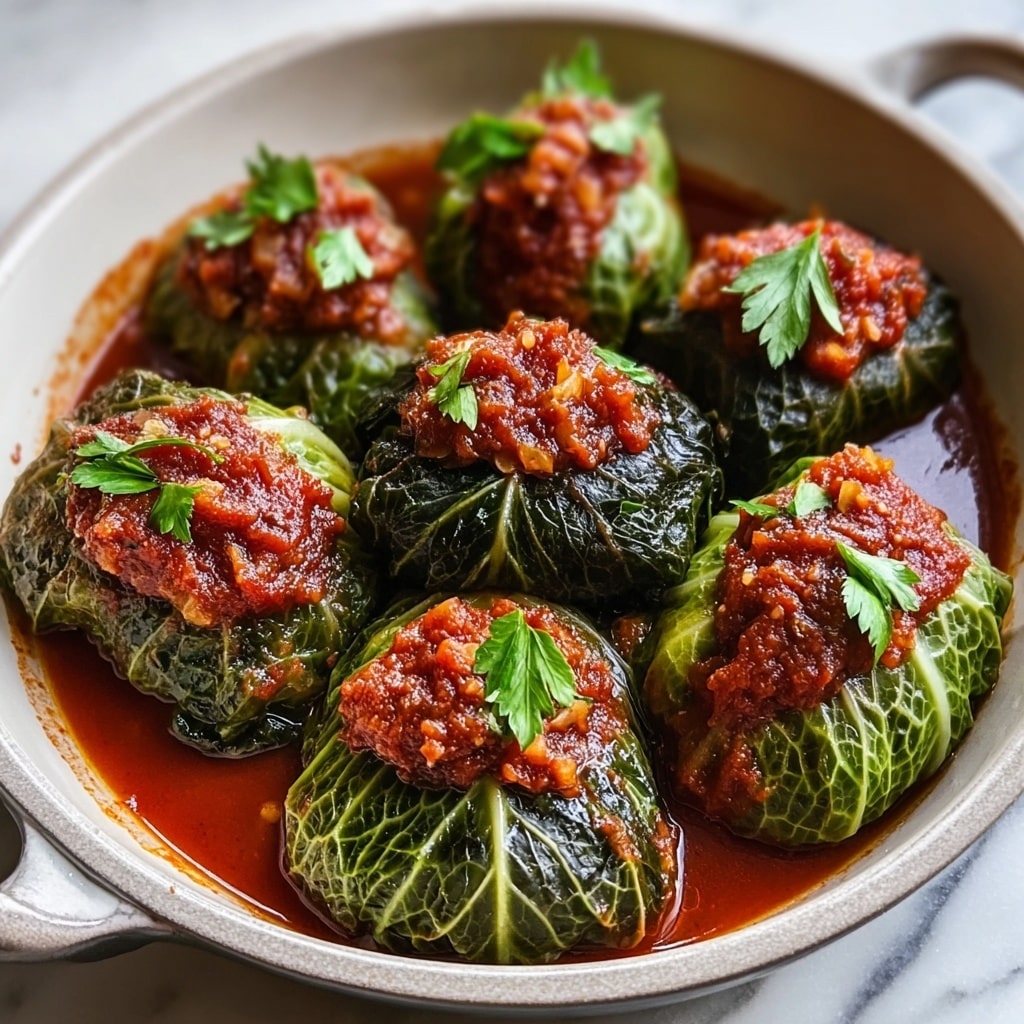 Tender Stuffed Cabbage Leaves Recipe - Recipe Image