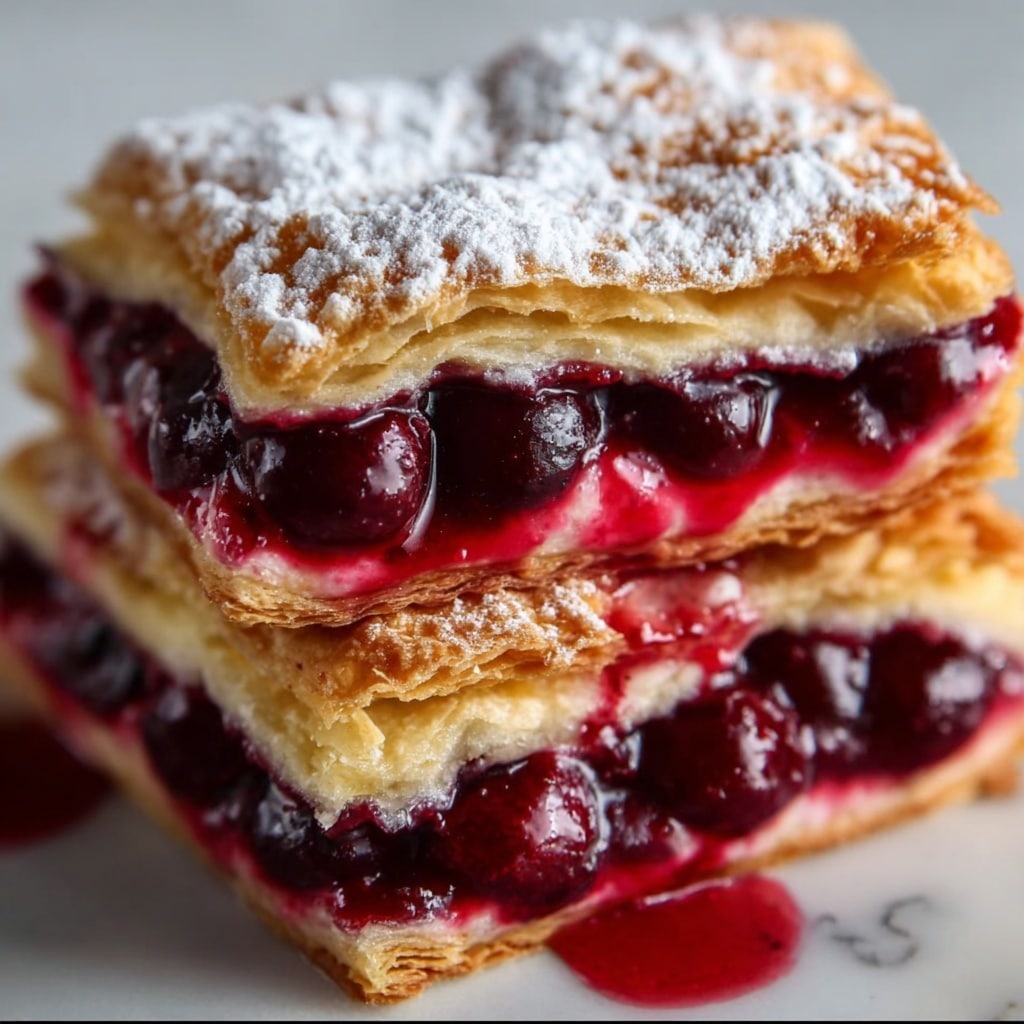 Cherry Pie Bites Recipe - Recipe Image