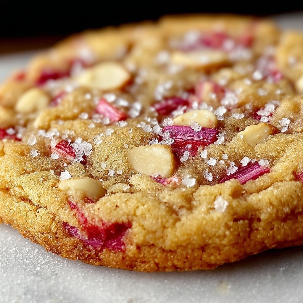 Brown Sugar Rhubarb Cookies Recipe - Recipe Image