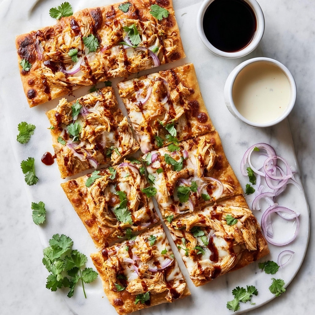 Grilled BBQ Chicken Pizza Recipe - Recipe Image