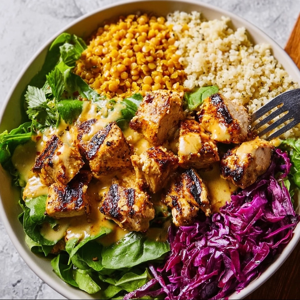 Copycat Sweetgreen Hot Honey Chicken Plate Recipe - Recipe Image