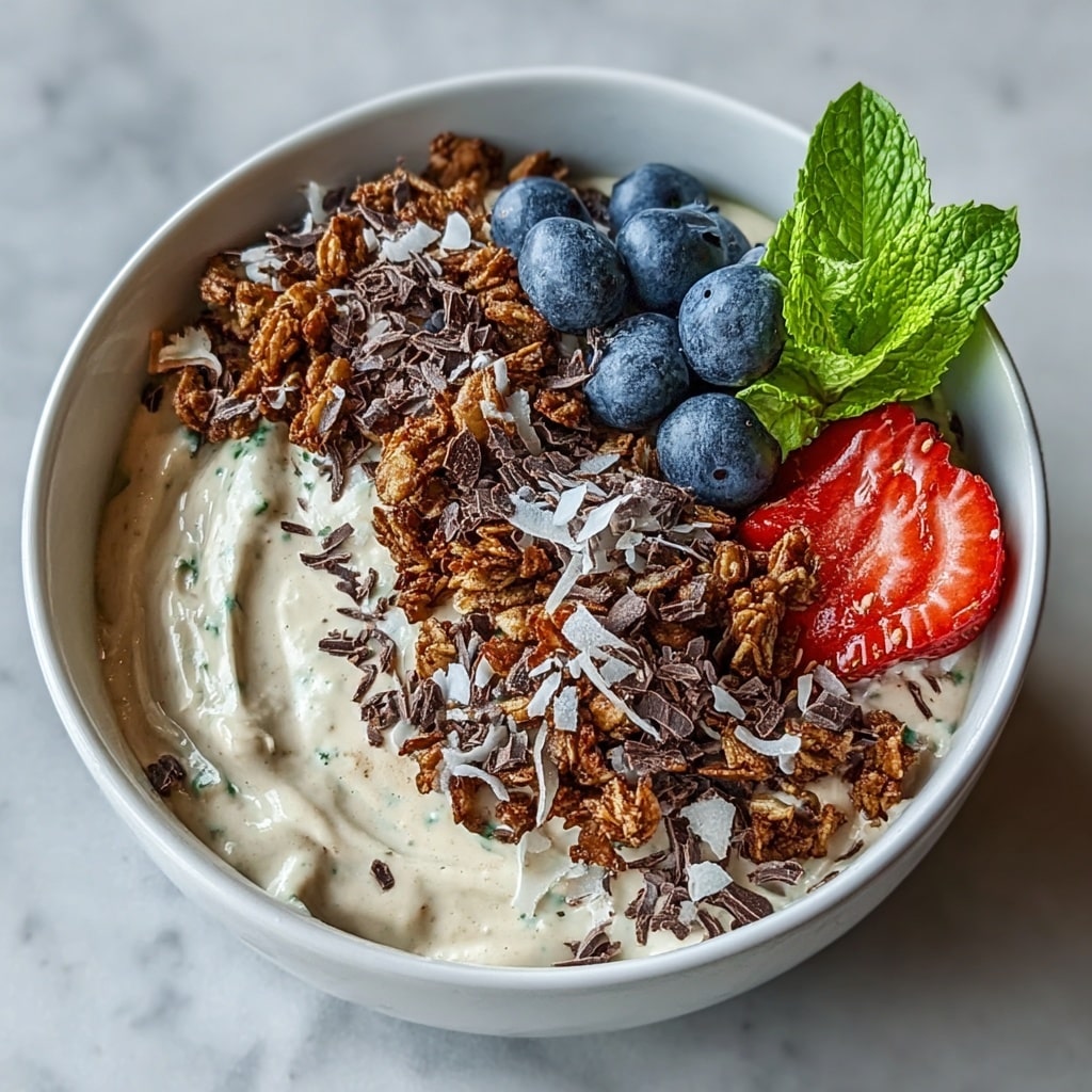 Vanilla Bean Frappuccino Smoothie Bowl Recipe - Recipe Image