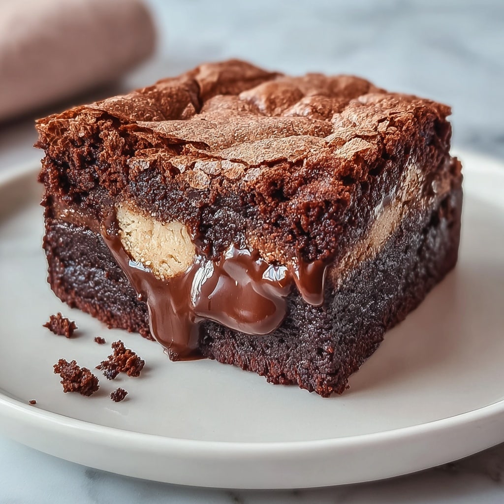 Peanut Butter Cup Brownies Recipe - Recipe Image