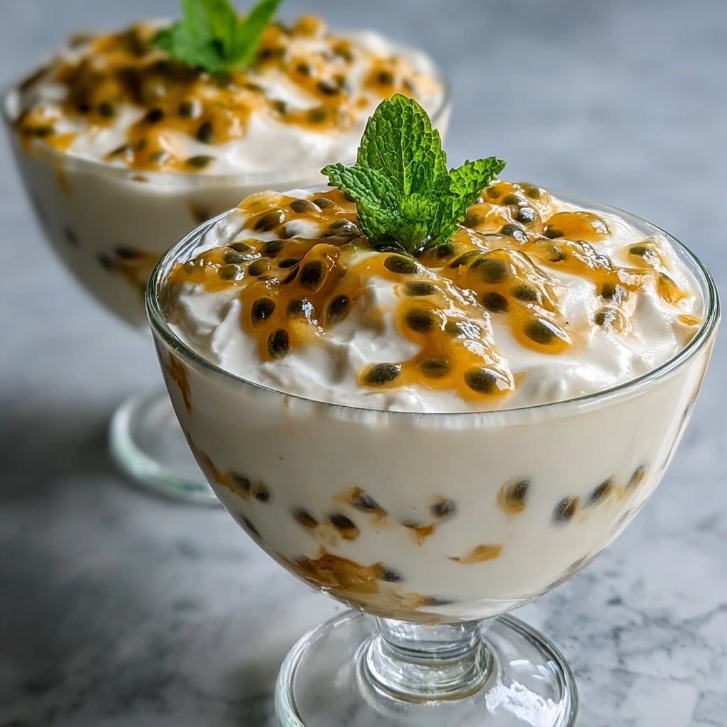 Passionfruit Mousse Recipe - Recipe Image