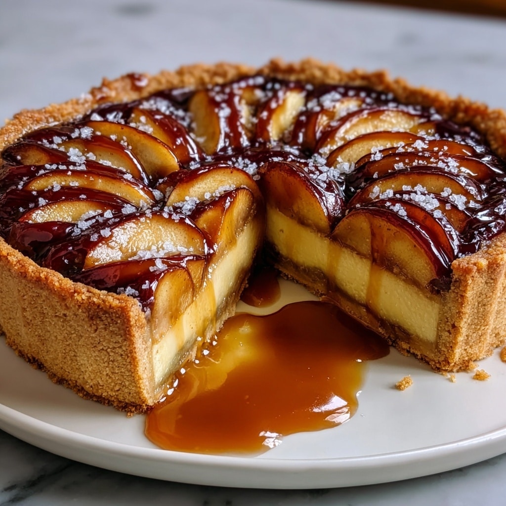 Salted Caramel Apple Tart Recipe - Recipe Image