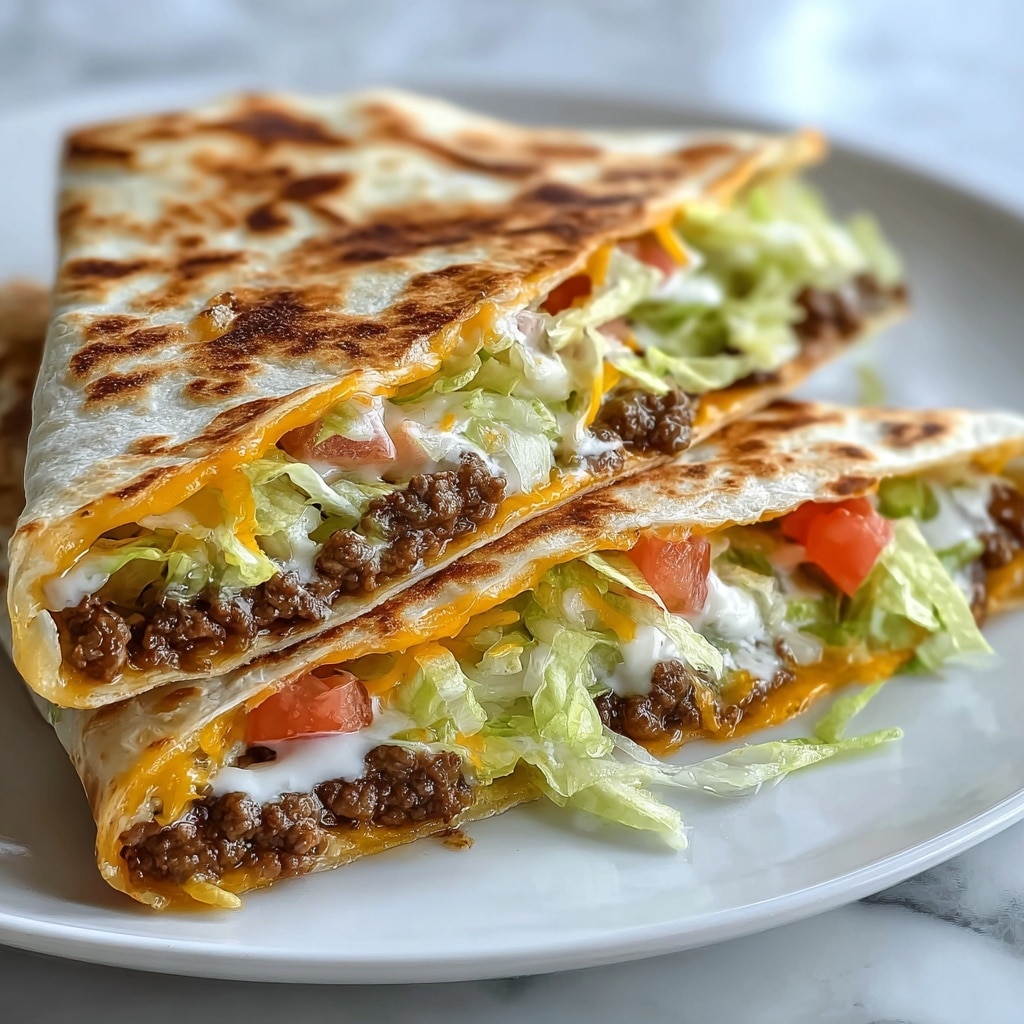 Keto Taco Bell Copycat Crunchwrap Recipe - Recipe Image