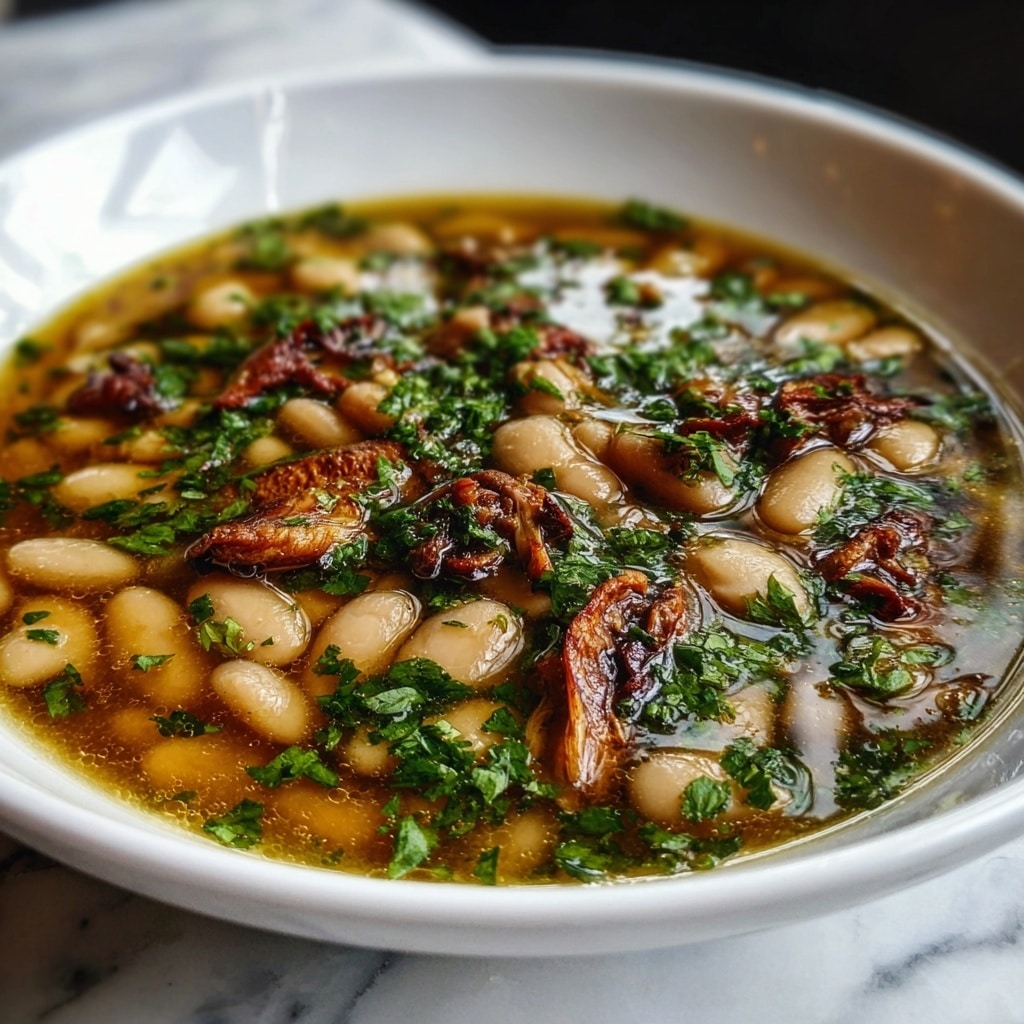 Smoked Turkey White Bean Soup Recipe - Recipe Image